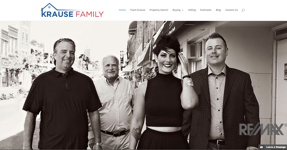 Krause Family Real Estate – New Website