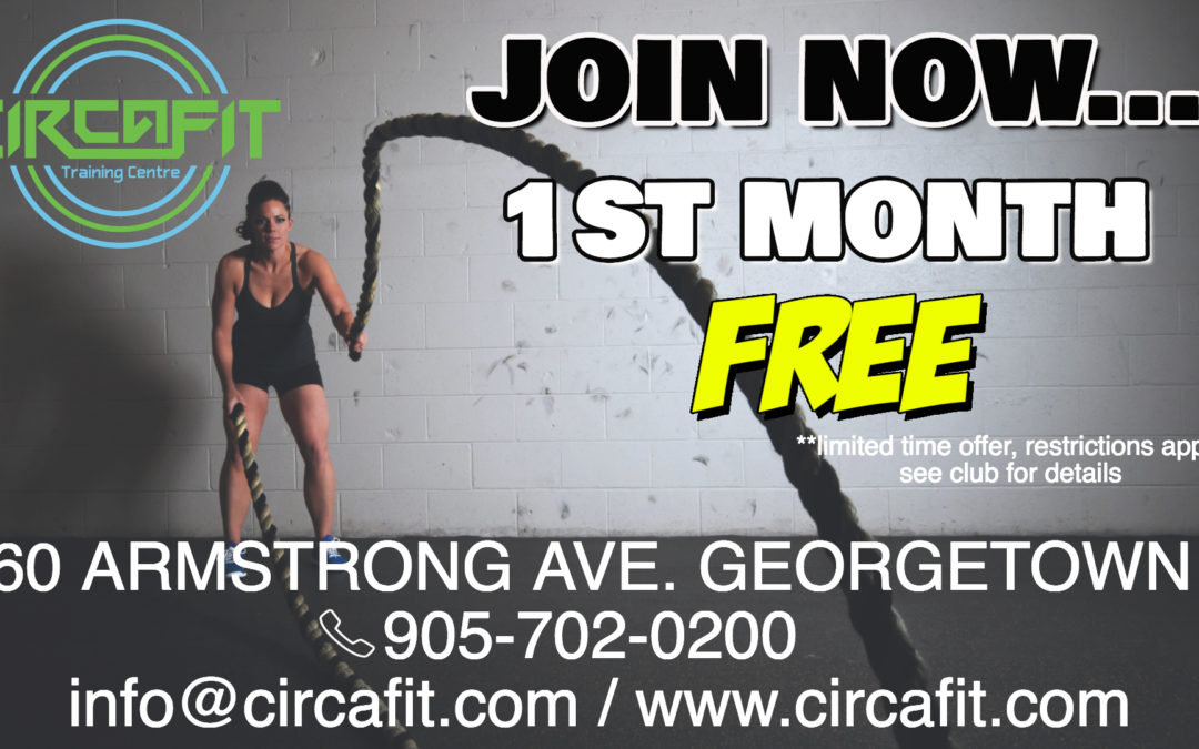 Join Circafit NOW – First Month FREE!